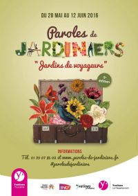 Lancement de la 5ème édition de Paroles de Jardiniers. Le dimanche 29 mai 2016 à Versailles. Yvelines.  10H00